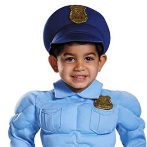 Size 2T Power Suits Policeman costume new with tags